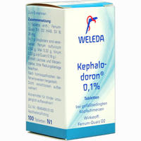 Kephalodoron 0.1% Tabletten 100 Stück - ab 12,62 €