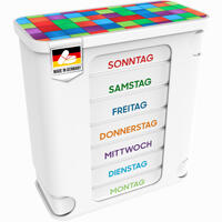 Kerpers Pillendose 7- Tage Bunt 1 Stück