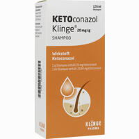 Ketoconazol Klinge 20 Mg/g Shampoo  120 ml - ab 4,62 €