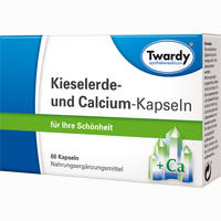 Kieselerde und Calcium Kapseln 60 Stück - ab 6,71 €