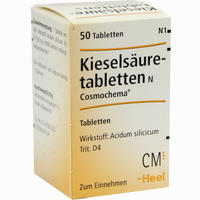 Kieselsaeuretabletten N Cosmochema  50 Stück - ab 8,06 €