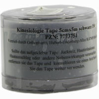 Kinesiologie Tape 5x5cm Schwarz Römer-pharma gmbh 1 Stück