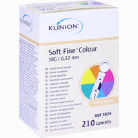 Klinion Soft Fine Colour 30g Lanzetten 210 Stück - ab 4,92 €
