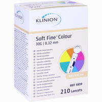 Klinion Soft Fine Colour 30g Lanzetten 210 Stück - ab 5,55 €