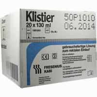 Klistier 20 x 130 ml