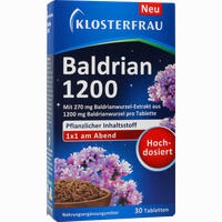 Klosterfrau Baldrian 1200 30 Stück