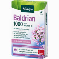 Kneipp Baldrian 1000 Mg Plus Vitamin B1 30 Stück