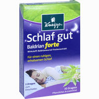 Kneipp Schlaf Gut Baldrian Forte Tabletten 30 Stück
