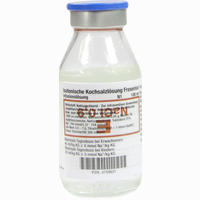 Kochsalz 0.9% Isoton Gl Infusionslösung Fresenius kabi 100 ml