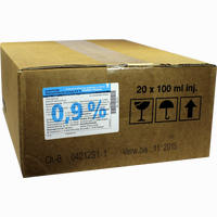 Kochsalz 0.9% Isoton Injektionslösung 20 x 50 ml - ab 16,92 €