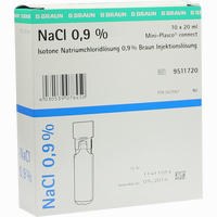 Kochsalzlösung 0.9% Mini- Plasco Connect Ampullen 10 x 10 ml - ab 2,80 €