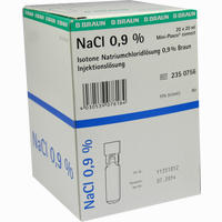 Kochsalzlösung 0.9% Mini- Plasco Connect Injektionslösung 20 x 10 ml - ab 5,04 €