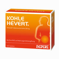 Kohle Hevert Tabletten 20 Stück - ab 4,22 €