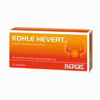 Kohle Hevert Tabletten 20 Stück - ab 4,29 €