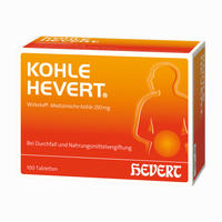 Kohle Hevert Tabletten 20 Stück - ab 4,22 €