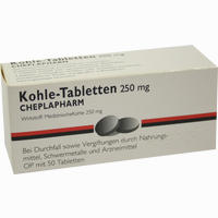 Kohle- Tabletten 250mg 50 ST