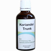 Koriander- Trunk Tropfen  50 ml - ab 14,08 €