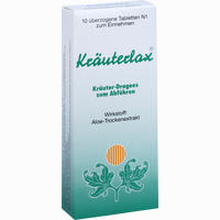 Kräuterlax Dr. Henk 15 Mg Kräuter- Dragees 10 Stück - ab 1,32 €