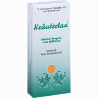 Kräuterlax Dr. Henk 15 Mg Kräuter- Dragees 10 Stück - ab 1,34 €