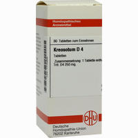 Kreosotum D4 Tabletten 80 Stück - ab 6,77 €