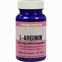 L- Arginin 400mg Kapseln  60 Stück - ab 13,62 €