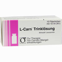 L- Carn Trinklösung  10 x 10 ml - ab 0,00 €