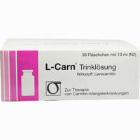 L- Carn Trinklösung  10 x 10 ml - ab 15,38 €