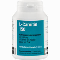 L Carnitin 150 Kapseln 60 Stück - ab 12,04 €