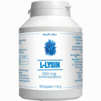L- Lysin 500 Mg Mono 180 Stück