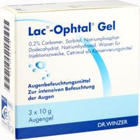 Lac Ophtal Gel 3 x 10 g