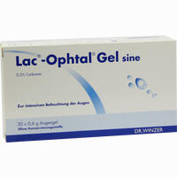Lac- Ophtal Gel Sine Augengel 30 x 0.6 ml - ab 9,87 €