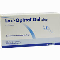 Lac- Ophtal Gel Sine Augengel 30 x 0.6 ml