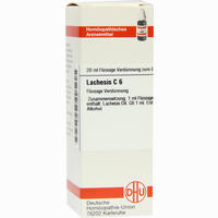 Lachesis C6 Dilution 20 ml
