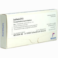 Lachesis D12 Ampullen 8 x 1 ml