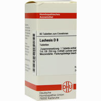 Lachesis D8 Tabletten 80 Stück - ab 6,61 €