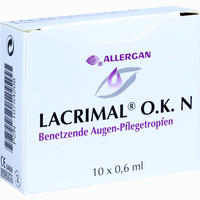 Lacrimal O.k. N Augentropfen 10 x 0.6 ml - ab 3,90 €