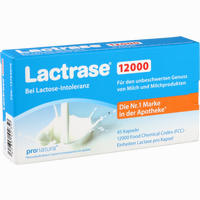 Lactrase 12000 Fcc Kapseln  45 Stück - ab 6,78 €