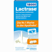 Lactrase 18000 Fcc Teilbare Tabletten im Nachfüllpack 200 Stück