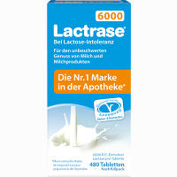 Lactrase 6000 Fcc Tabletten Klickspender- Nachfüllpack  480 Stück
