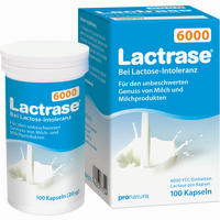 Lactrase 6000 Kapseln 60 Stück - ab 9,99 €