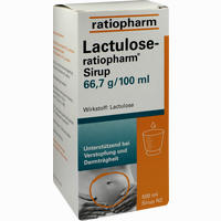 Lactulose Ratiopharm Sirup  200 ml - ab 2,55 €
