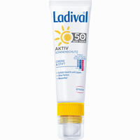 Ladival Aktiv Sonnenschutz Gesicht & Lippen Lsf 50+ 1 Packung