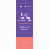 Lansinoh Hpa Lanolin Brustwarzensalbe 40 ml