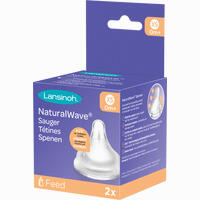 Lansinoh Naturalwave Sauger Xs 2 Stück