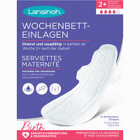Lansinoh Wochenbett- Einlagen + 2 Wochen 12 St.  12 Stück