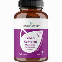 Leber- Komplex Mariendistel + Artischocke + Cholin 120 Stück