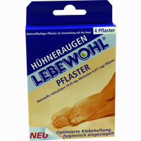 Lebewohl Hühneraugen Pflaster  4 Stück - ab 2,64 €