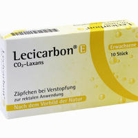 Lecicarbon E Co2- Laxans Zäpfchen 100 Stück - ab 5,13 €