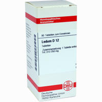 Ledum D12 Tabletten 80 Stück - ab 6,64 €