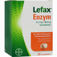 Lefax Enzym Kautabletten 20 Stück
